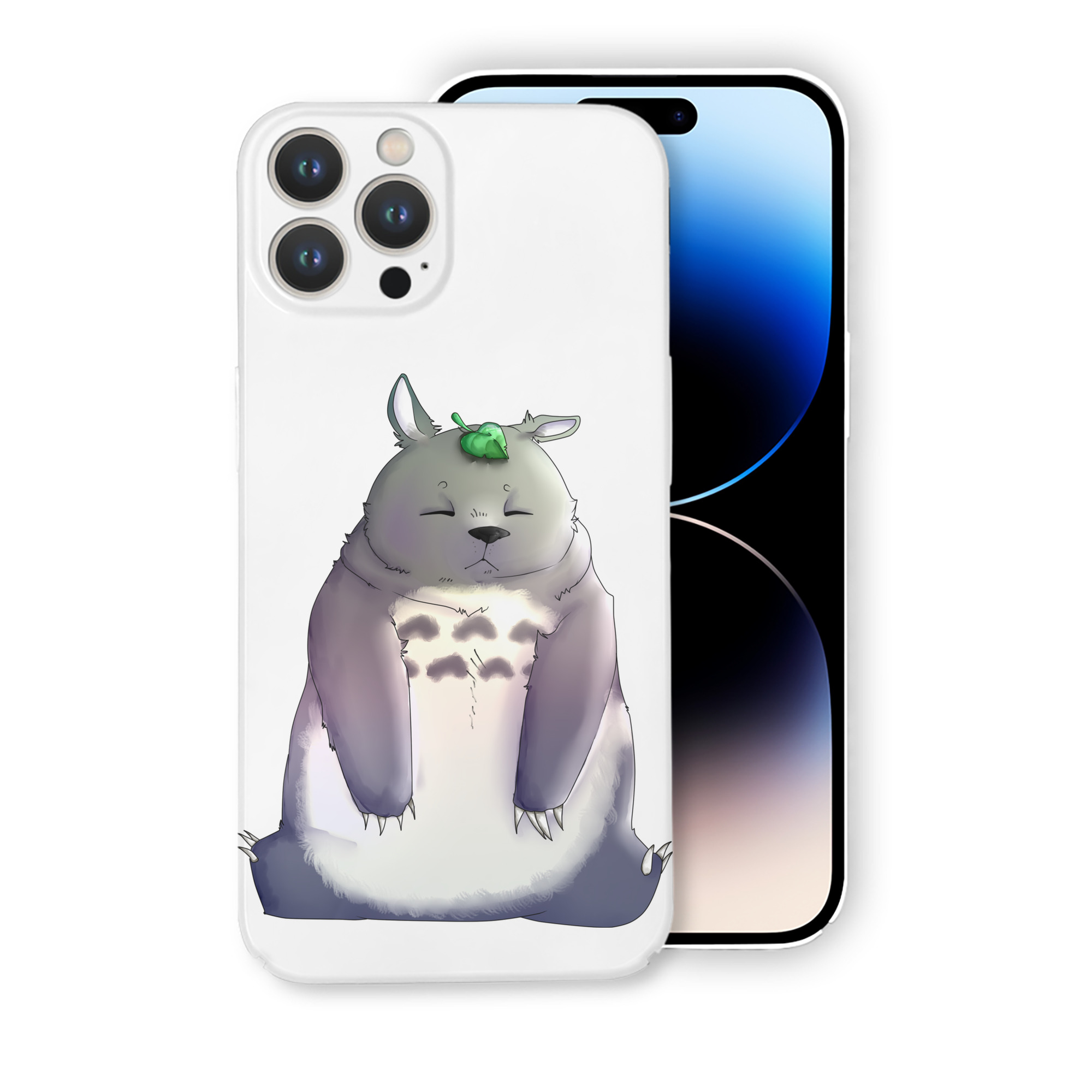 （画像用） となりのトトロ 草壁メイ 草壁サツキ My Neighbor Totoro Satsuki Kusakabe Mei Kusakabe 【iPhone 14シリーズ対応】ハードケース